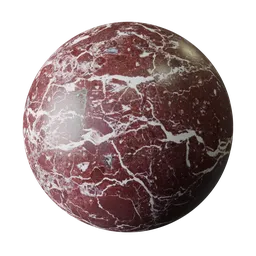 Dark red Marble Levanto
