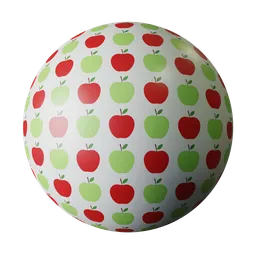 Apple Wrapping Paper - Dual Color