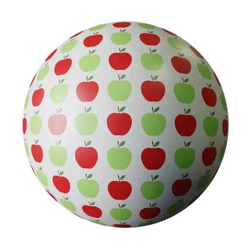 Apple Wrapping Paper - Dual Color