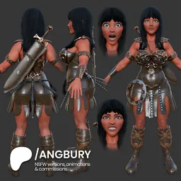 Xena Warrior Princess Toon SFW