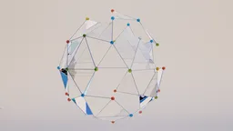 Geometric Abstract Sphere