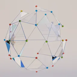 Geometric Abstract Sphere