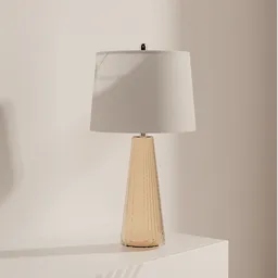 Amber Glow Table Lamp