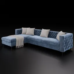Sofa Aryan Tufted Sectional