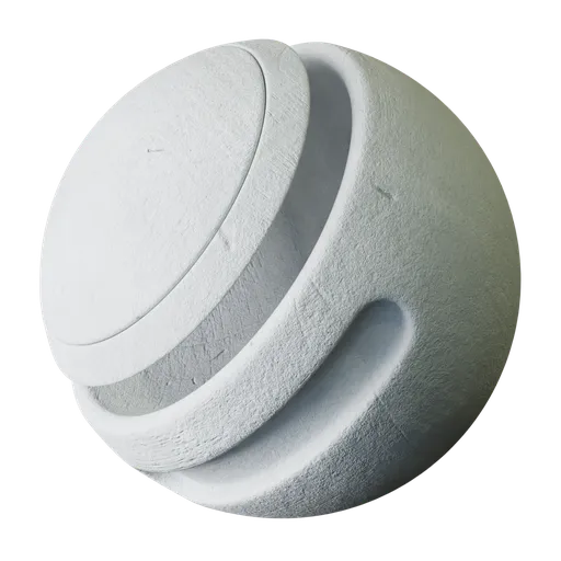 White Rough Plaster