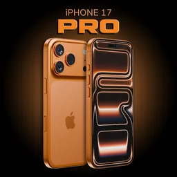 Apple Iphone 17 Pro Cosmic Orange