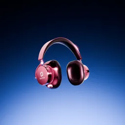 Modren minimalist headphones animation