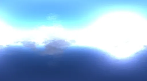 Clear Blue Sky HDRI