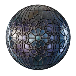 Old Stained Glass Window