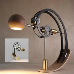 Balance lamp C-type
