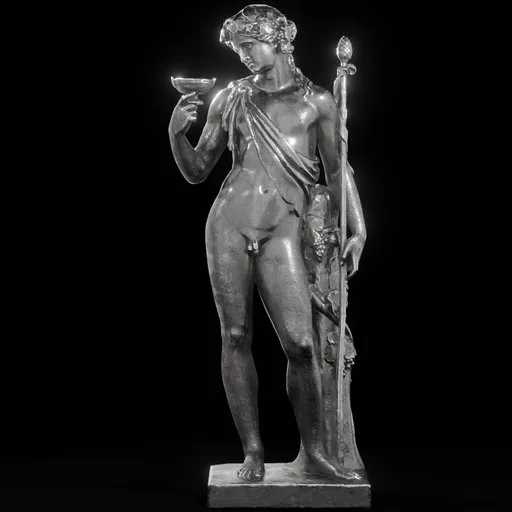 statue of Steel Bacchus