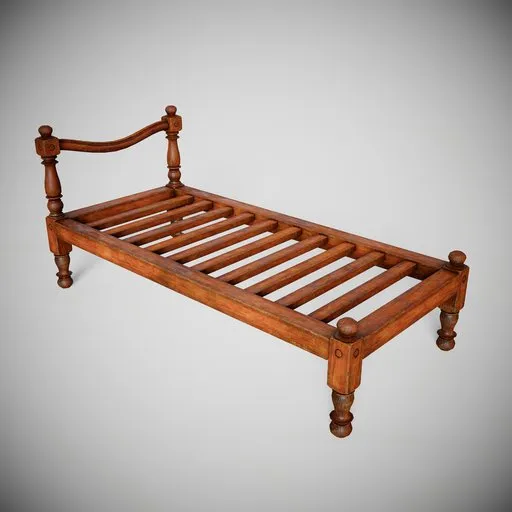 UK Vintage Hospital Bed