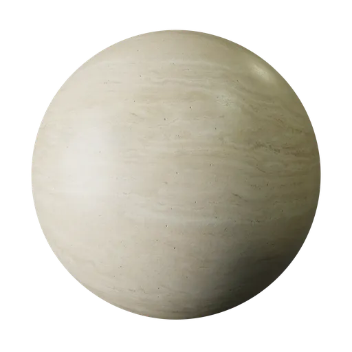 Travertine marble