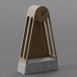 Modern table clock
