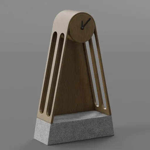 Modern table clock