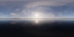 Sunny Cloudy Day Mountains