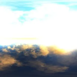 Golden Sky Reflection