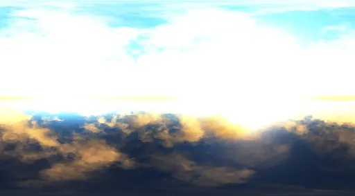Golden Sky Reflection