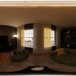 Livingroom Black Morning