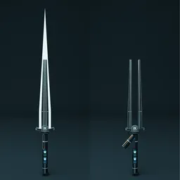 Sci Fi sword that can shift in to a gun