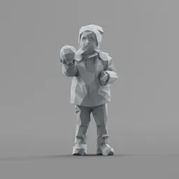 Lowpoly Children