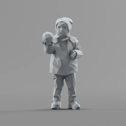 Lowpoly Children