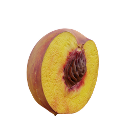 "High-resolution 3D model of a half peach with realistic textures, ideal for food art in Blender 3D. This scanned model features 1k textures and stunning details inspired by Carpoforo Tencalla. Add some foodporn to your designs with this thicc, hand-tinted masterpiece."