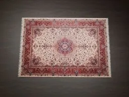 Intricate Persian carpet 3D model, optimized for Blender, ideal for detailed interior design visualizations.