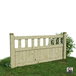 Wooden fence 43