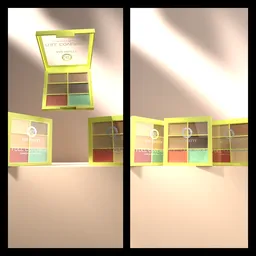 Concealer palette outro animation