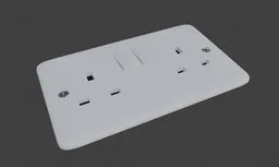 UK Double Socket