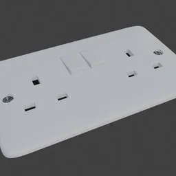 UK Double Socket