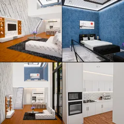 Luxury modern Interior