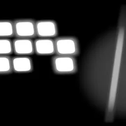 Hdr light black white studio