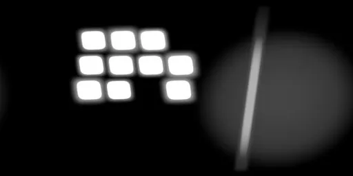 Hdr light black white studio