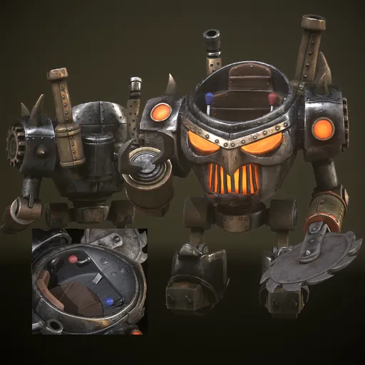 Dark steel Mechanical Mech