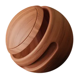 Iroko Satin varnished wood