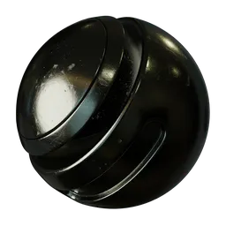 Heavy Scratched Painted Steel