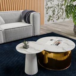 Modern round tables