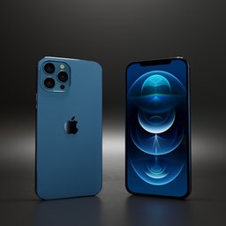 Iphone 12 pro max blue