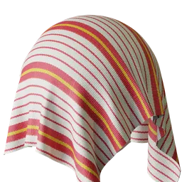 Stripe Red Flat