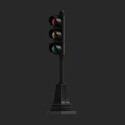 One side Traffic Light