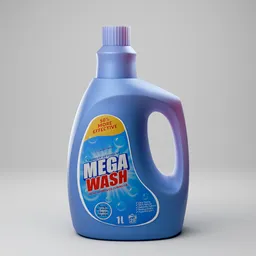 Liquid Detergent Bottle
