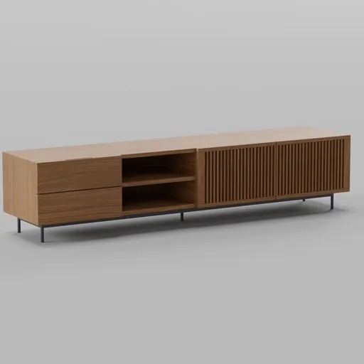 Mid-Century Modern TV Stand