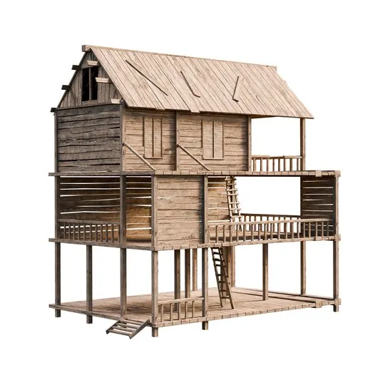 Three-Story Stilted Swamp Watchtower