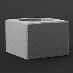 Concrete Street Planter