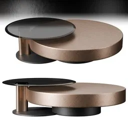 Arena round coffee table