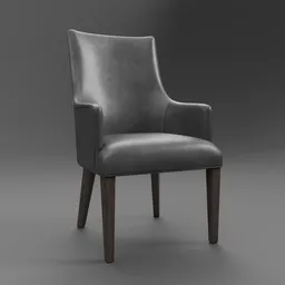 Ella Leather Armchair