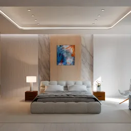 Spacefull bedroom interior