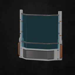 Sci-Fi Corner Wall